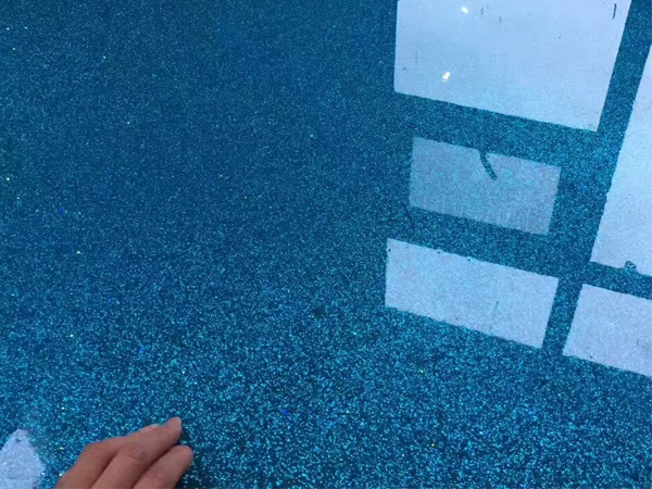 自流平浮動彩砂地坪